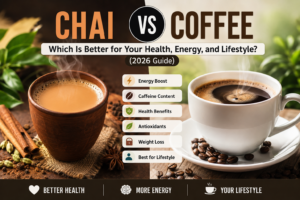 Chai vs Coffee: Which Is Better for Your Health, Energy, and Lifestyle? (2026 Guide)
